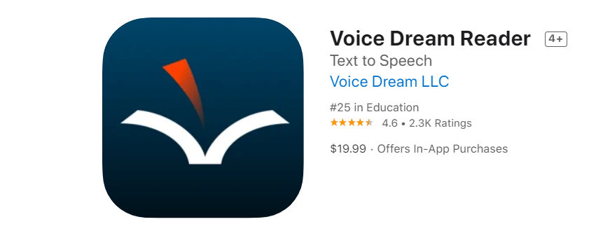 Voice Dream Reader
